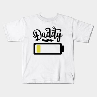 Daddy Low Battery Kids T-Shirt